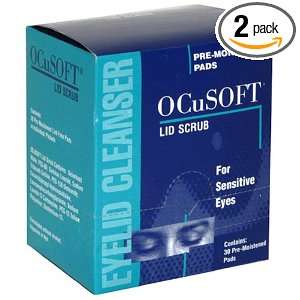  OCuSOFT Lid Scrub for Sensitive Eyes, 30 pads (Pack of 2 