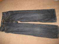 Boys Old Navy Black Denim Jeans Pants Size 7 Slim  