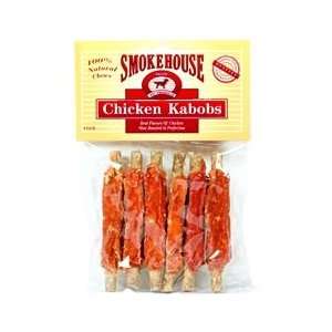  SmokeHouse Chicken Kabobs Dog Treats (6 pack bag): Kitchen 