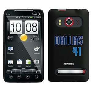  Dirk Nowitzki Dallas 41 on HTC Evo 4G Case  Players 