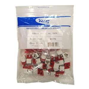  New MODULE, CAT 6, HD, 25PK, WHITE   ICC IC107F6CWH 