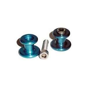  07 12 HONDA CBR600RR GRAVES SWINGARM SPOOLS   8MM (BLUE 