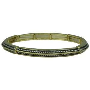  Halcyon Stretchable Silver Bracelet: Jewelry