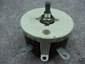 MEMCOR 350 OHM 50 WATT RHEOSTAT  