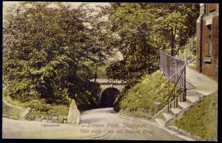 cheshire, STOCKPORT, Vernon Park, Old Roman Road (1920)  