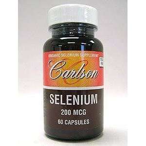  Carlson Labs   Selenium 200 mcg 60 caps Health & Personal 