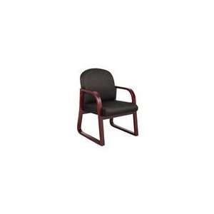  BOSS Office Products B9570 BK Guest Chairs: Home & Kitchen