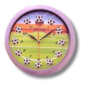  Soccer Wall Clock: Home & Kitchen