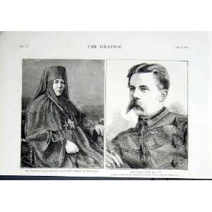 1874 Capt Mark Sever Bell V.C. & Abbess Of Serpuchov:  Home 