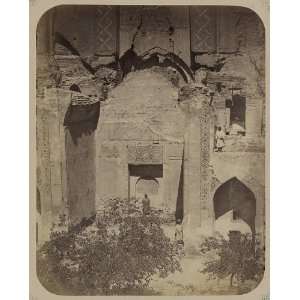  Ulug Bek Madrasa,two storied cells,Samarkand,c1868