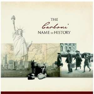  The Carboni Name in History: Ancestry Books