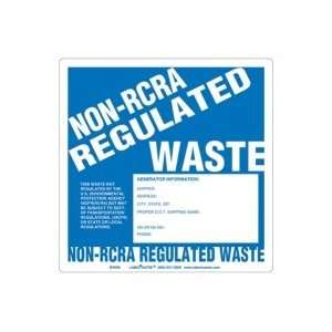   Waste Label, w/Generator Info, Thermal Paper: Office Products
