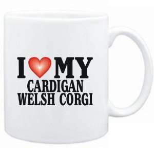    Mug White  I LOVE Cardigan Welsh Corgi  Dogs: Sports & Outdoors