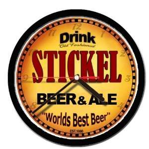  STICKEL beer and ale cerveza wall clock: Everything Else