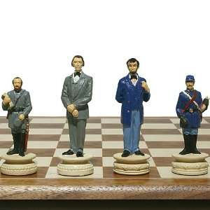  Civil War International Chess Game Set: Toys & Games