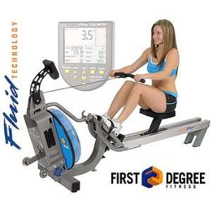   Health Club Fluid Water Rowing Machine   Commercial