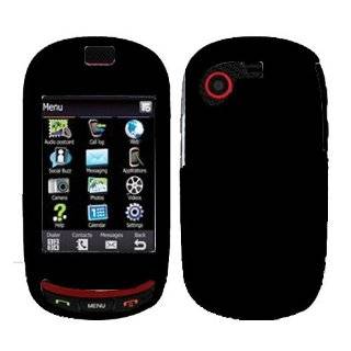 Samsung Gravity Touch T669 Black Rubberized Hard Protector Case