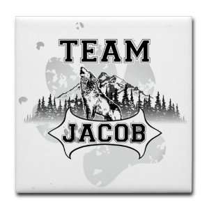    Tile Coaster (Set 4) Twilight Wolf Team Jacob: Everything Else