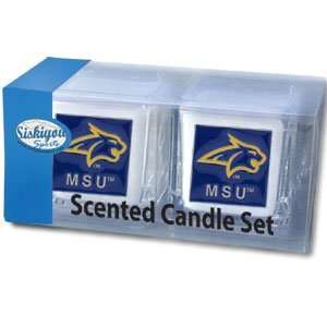  Montana State Bobcats College Candle Set: Sports 