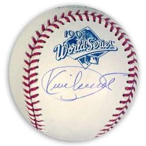   Puckett Autographed 1991 World Series Baseball