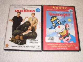 LOT OF 8 DISNEY DVD HUNCHBACK CAMP ROCK OLD DOGS HANNAH  