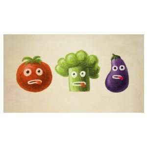  Funny Cartoon Vegetables  Speakers Electronics