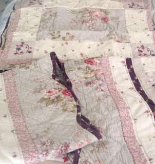   prewashed soft cotton brand new king or queen size patchwork quilt