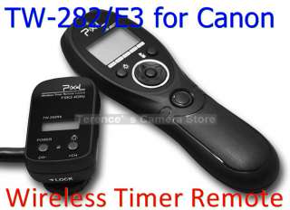 TW 282 Wireless Timer Remote 4 Canon Rebel T3i T2i T1i  