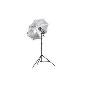 Photoflex StarFlash 150Watt Umbrella Kit , 45 inch Adjustable Silver 