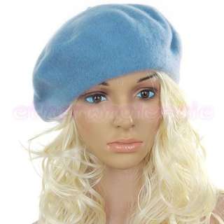   mens womens Classic French Artist Beret Beanie Hat Cap 7 Colors Sale