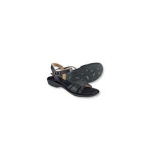 LL Bean Womens Black Summer Comfort Strap Sandal (9.5M)