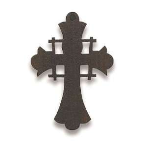   Wooden Christian Catholic Jerusalem Cross Crucifix Pendant Medal Charm