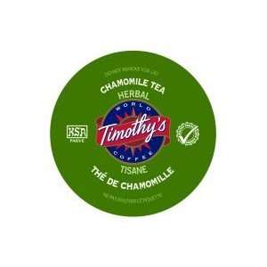 Timothys Chamomile Tea for Keurig Brewers 24 K Cups x 4 Boxes  