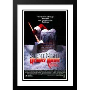 Silent Night Deadly Night 20x26 Framed and Double Matted Movie Poster 