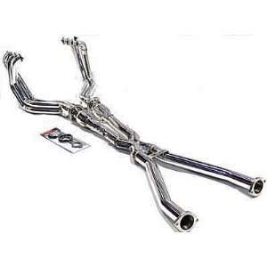 OBX EXHAUST Catted HEADER SS304 CORVETTE C5 97 00 LS1 FRC 