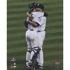 Jorge Posada & Mariano Rivera Game Six of the 2009 ALCS Celebration by 