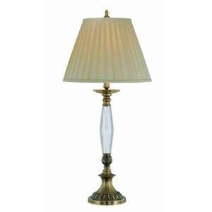 Lite Source EL 30037 Cavallo Collection Table Lamp, Crystal and 