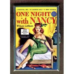 KL ONE NIGHT WITH NANCY PULP ID CREDIT CARD WALLET CIGARETTE CASE 