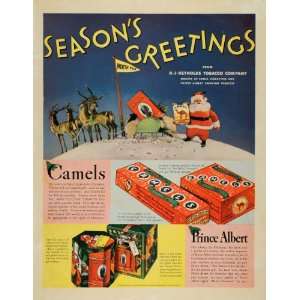   Camel Cigarettes Prince Albert   Original Print Ad