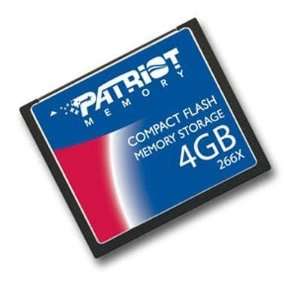   4GB 266x Compact Flash By Patriot Memory: MP3 Players & Accessories