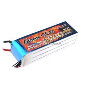    Gens ace 2500mah 6S1P 22.2V 25C Lipo battery pack Toys & Games