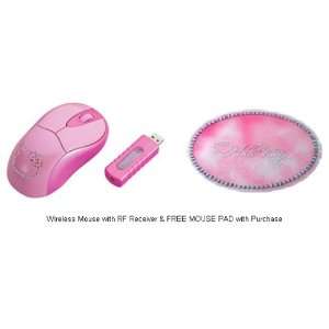  Hello Kitty Wireless Mouse with RF Receiver and FREE Mouse 