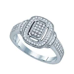   25CT DIA MICRO PAVE RING  Size 7 Gold and Diamonds Jewelry