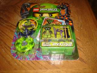 Lego ninjago spitta minifigure with spinner and weapons 9569 new in 