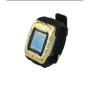  New Quad band FM function watch cell phone: Electronics