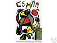 Cartel Oficial del Mundial España 82. Miró  