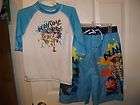 Disney Toy Story Play Time Over Light Blue Swim Suit Tr
