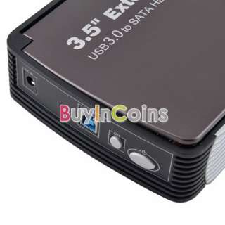 Super Speed USB 3.0 SATA HDD Hard Drive External Case Enclosure 