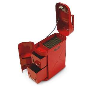 Trail Can / Utility Tool Box Red 