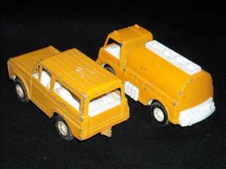 Vintage 1970s Tootsietoy Die Cast Model Toy Trucks  